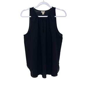 J. Crew Sheer Sleeveless Blouse Women’s 10